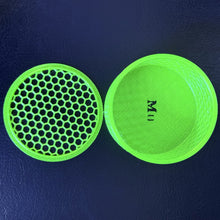 Mushroom Coral Cage 3D Printed Neon Green-Yellow-Red-Black